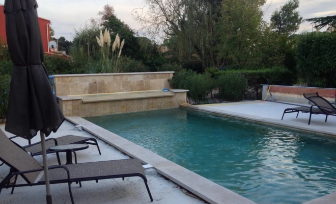 Piscine sur mesure, Le Cannet-des-Maures, Maçonnerie Nougaillac