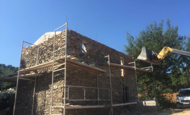 Travaux sur façade, Le Cannet-des-Maures, Maçonnerie Nougaillac